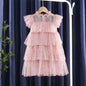 Girls' Dress Fairy Dress Star Sequins Cake