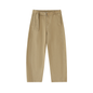 Belted Barrel-leg Chino Pants