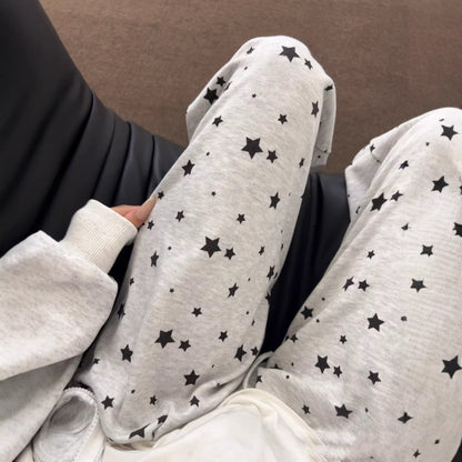 Women's Casual Loose-Fit High-Elasticity Loungewear Pajama Pants