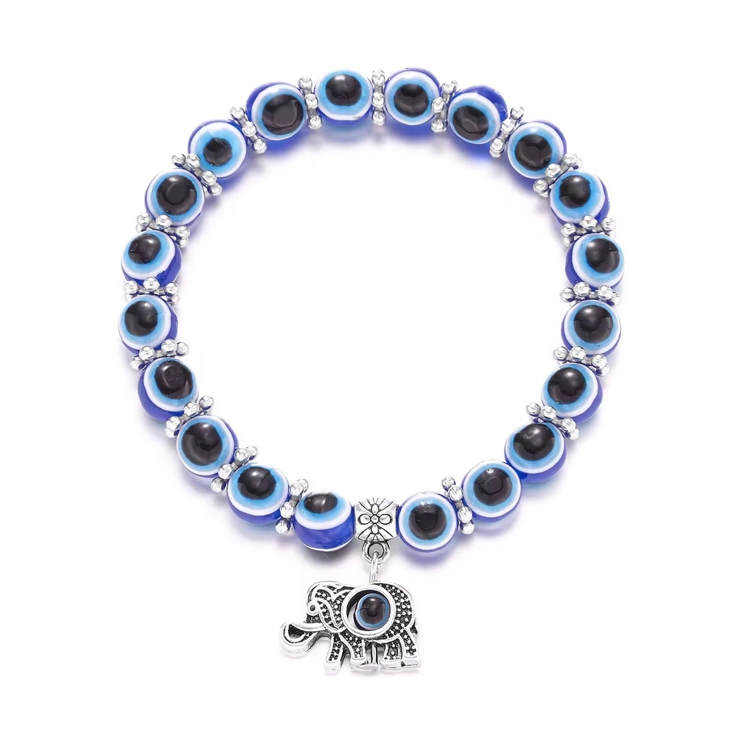Blue Devil's Eye Bracelet