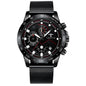 TRSOY Mens Waterproof Quartz Watch