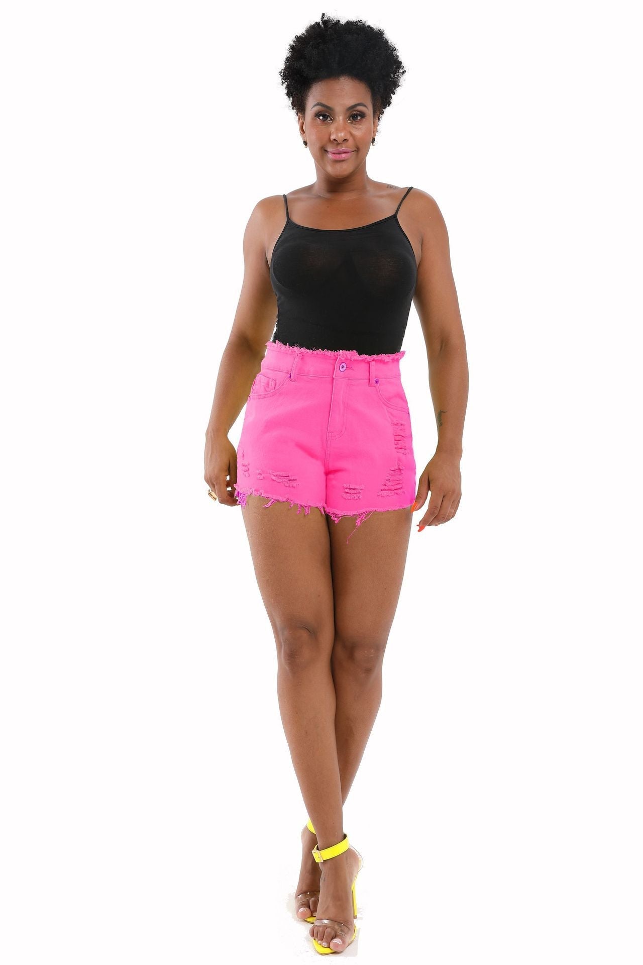 Women's Jeans With Tight Hips And Holes