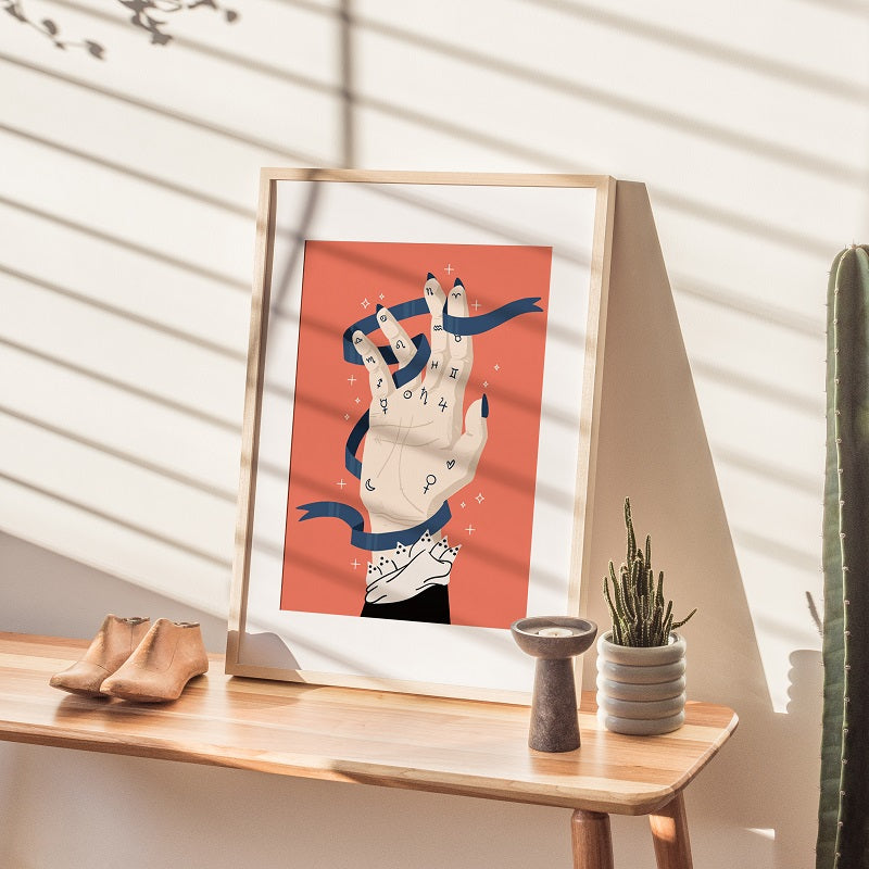 FORTUNE TELLER PRINT