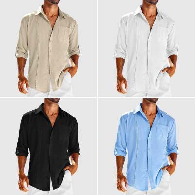 Casual  Long Sleeve Shirts
