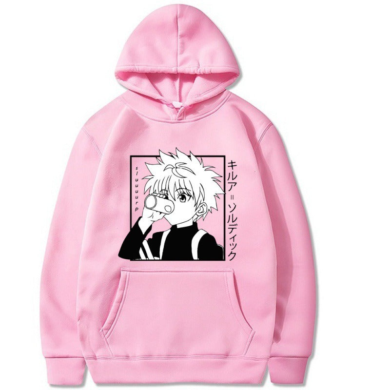 Harajuku-hunter war loose pullover hoodies