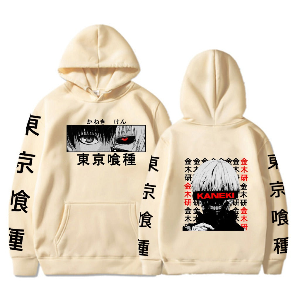 Tokyo Ghoul Halloween cartoon anime loose hoodies