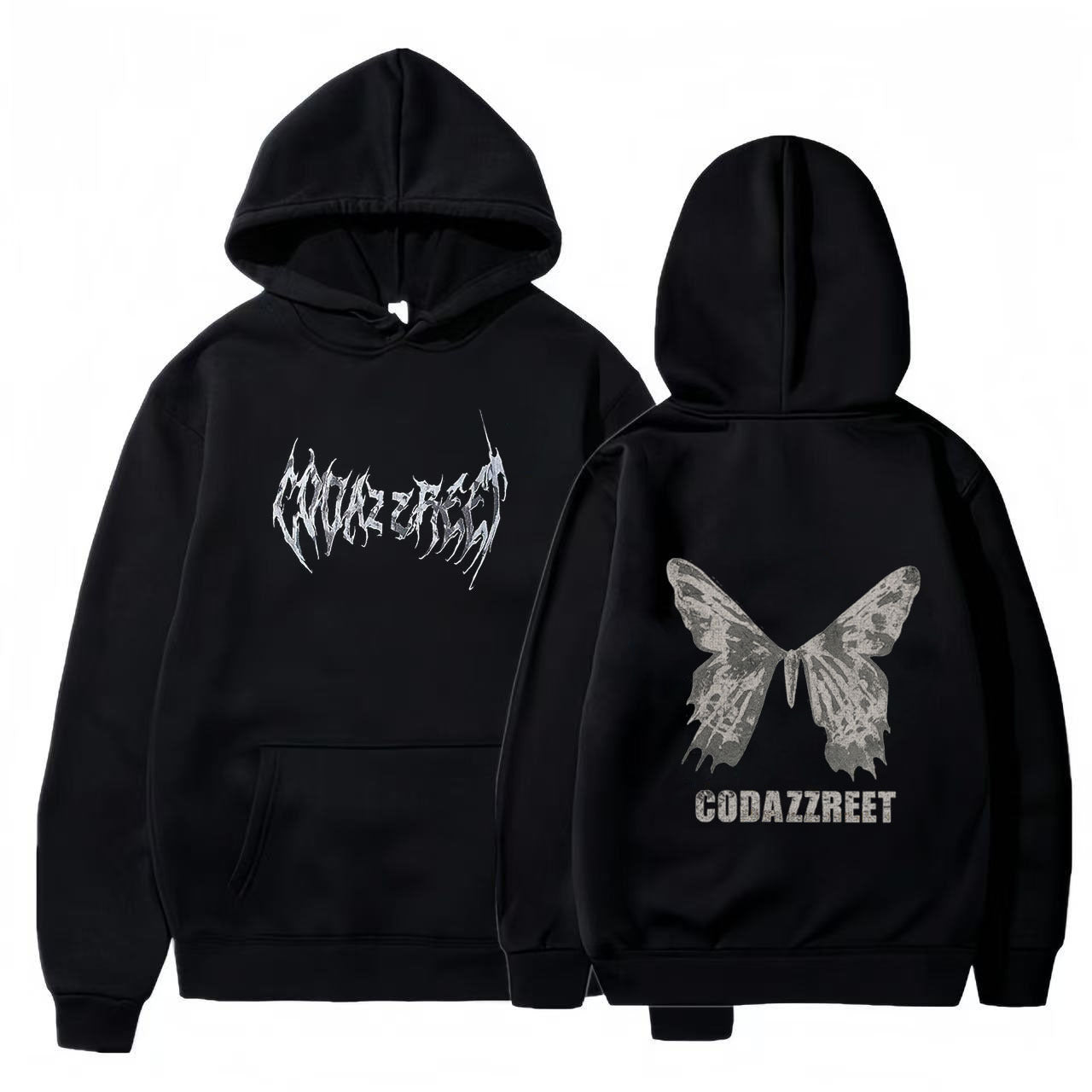 Hip Hop Butterfly Hoodie Streetwear