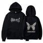 Hip Hop Butterfly Hoodie Streetwear