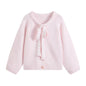 lace collar knitted sweater for women