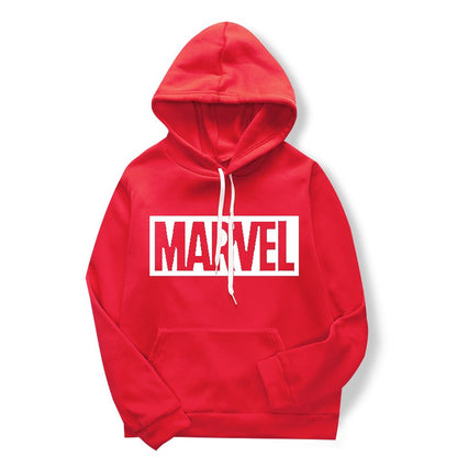 Marvel print hoodies