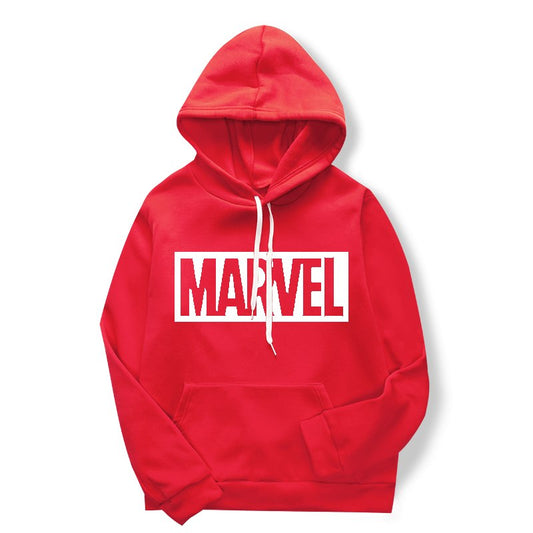 Marvel print hoodies