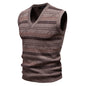 Sweater Knitwear Youth V-neck Pullover Casual Vest