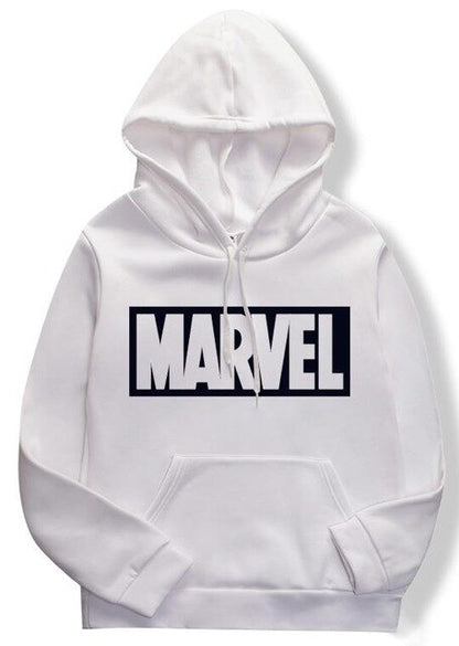 Marvel print hoodies