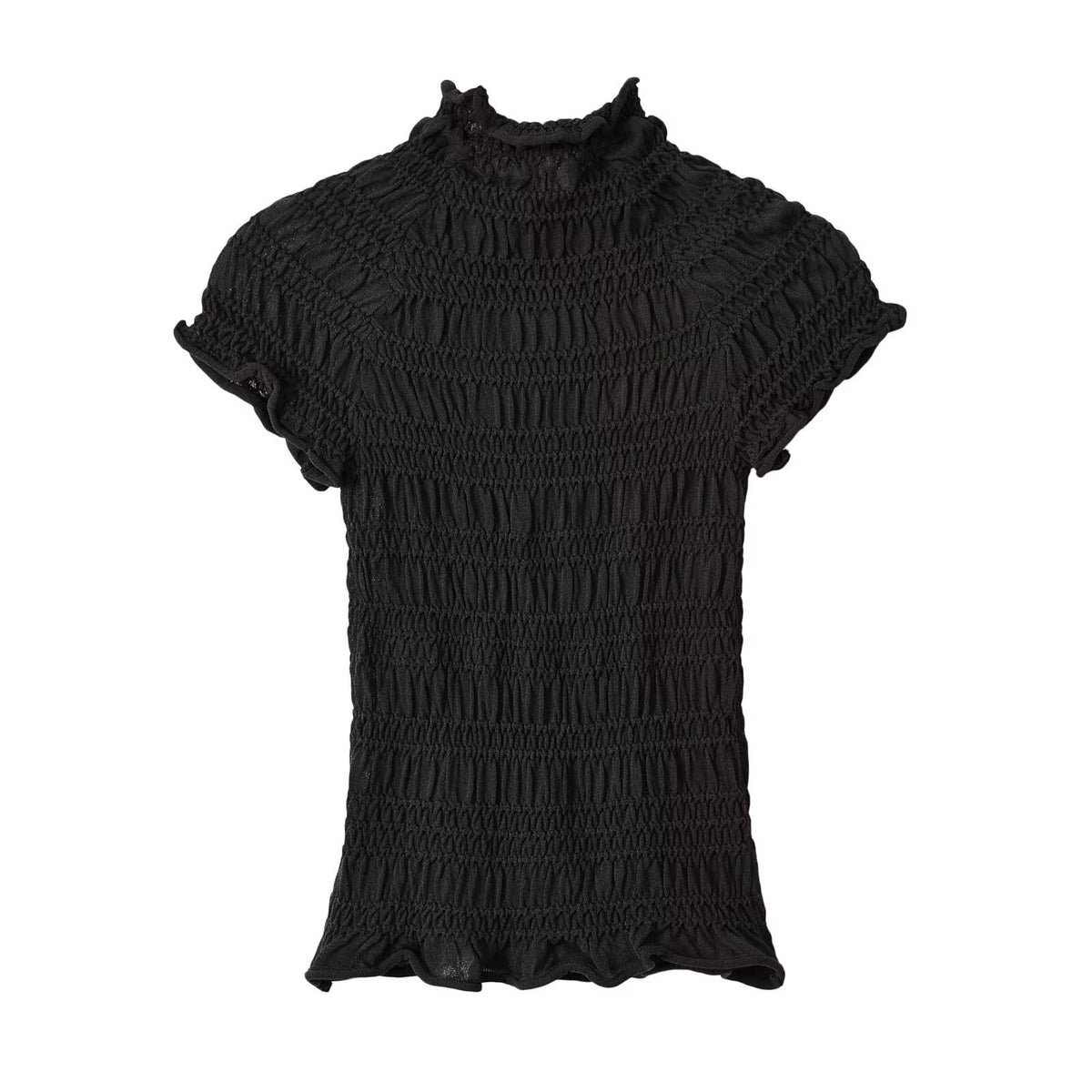 honeycomb knitted sweater