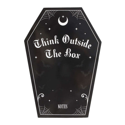 Cahier en forme de cercueil Gothic Gifts