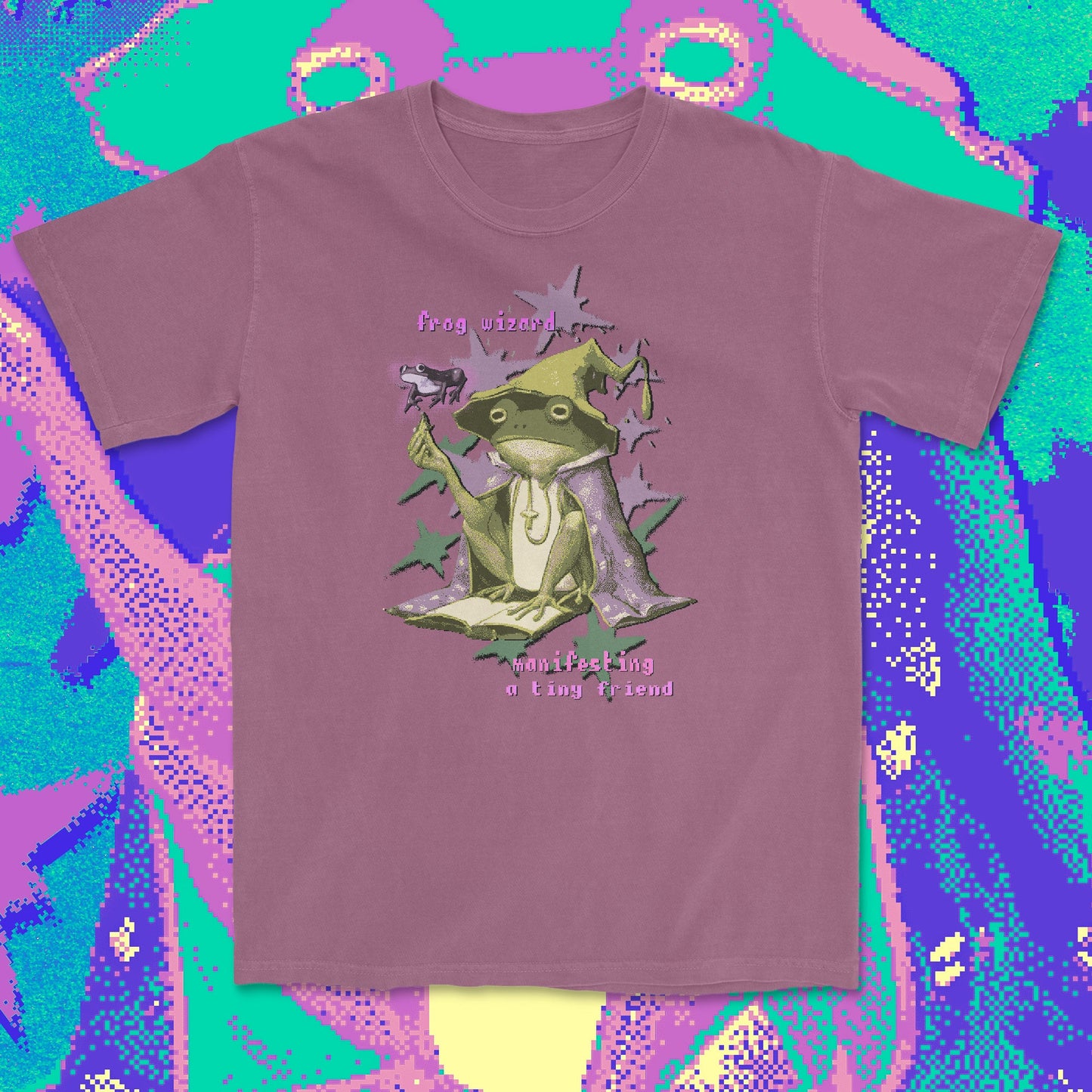 frog wizard - t-shirt