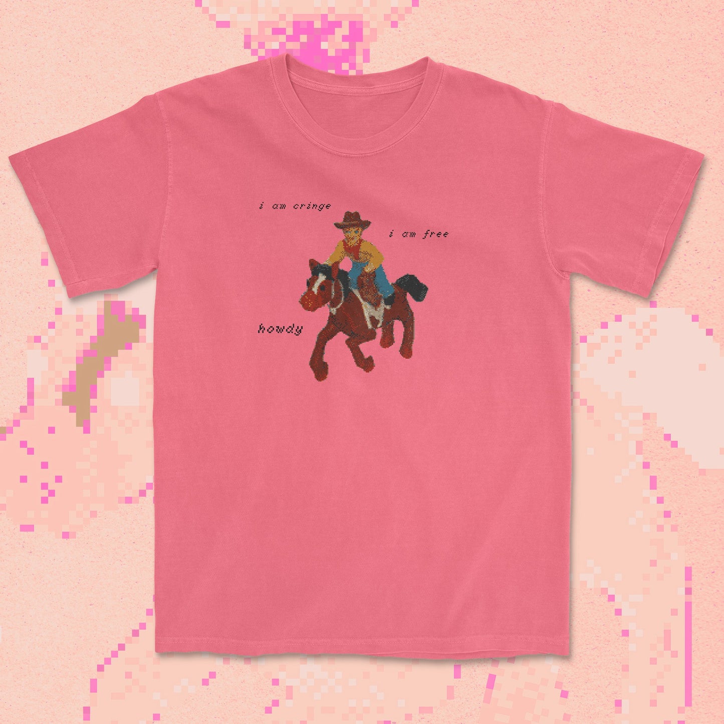 i am cringe / i am free - t-shirt