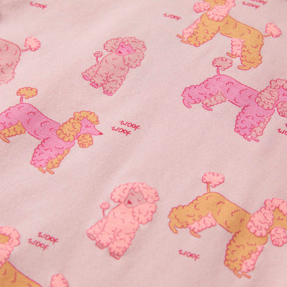 Children's Short-Sleeve Pyjamas — Light Pink