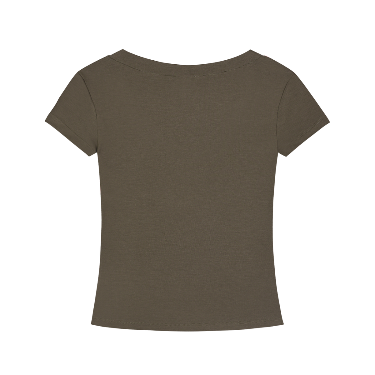 Tencel Slim Fit V-Neck T-Shirt
