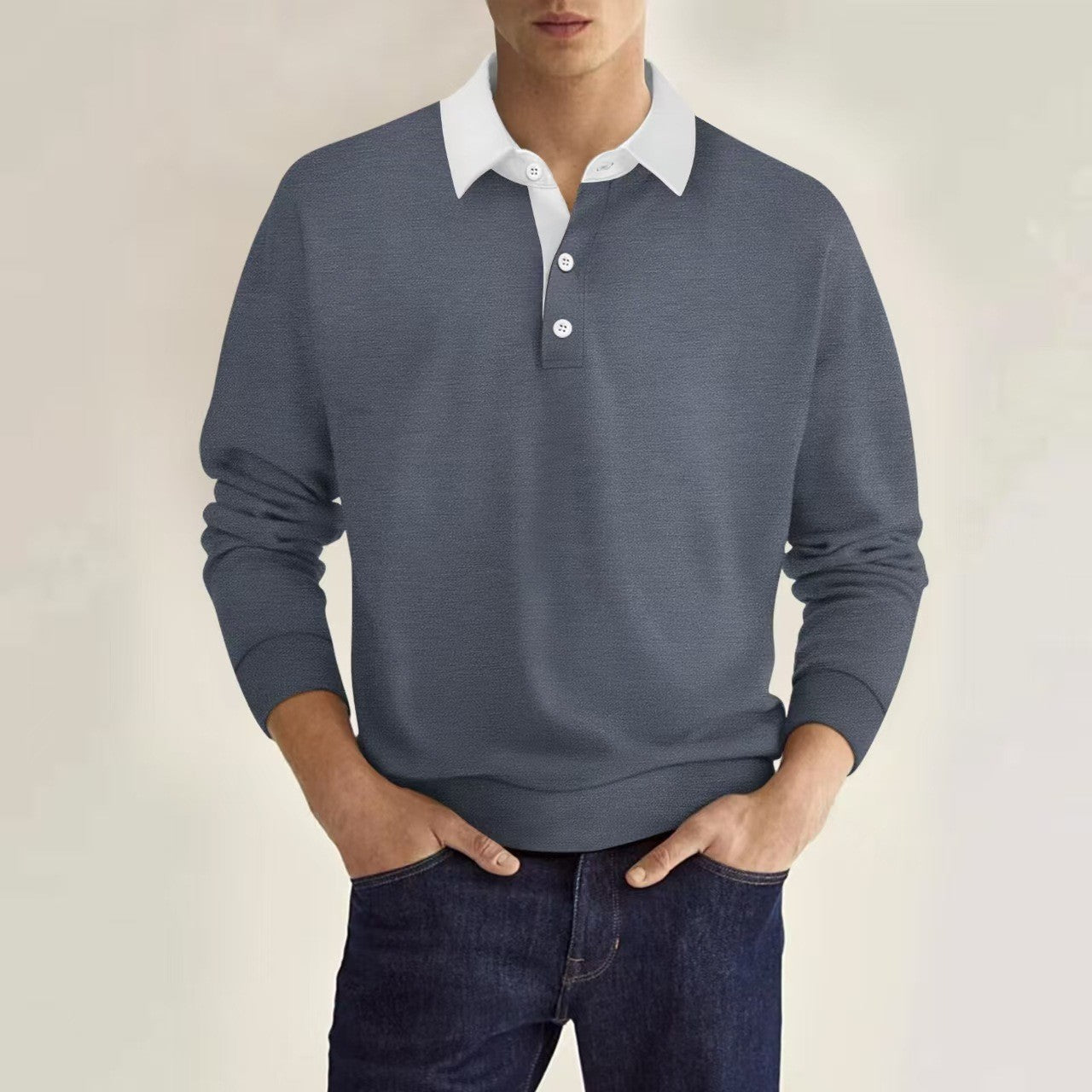 Slim Fit Long-Sleeve Top