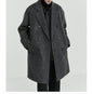 Double-sided Woolen Coat Men's Mid-length