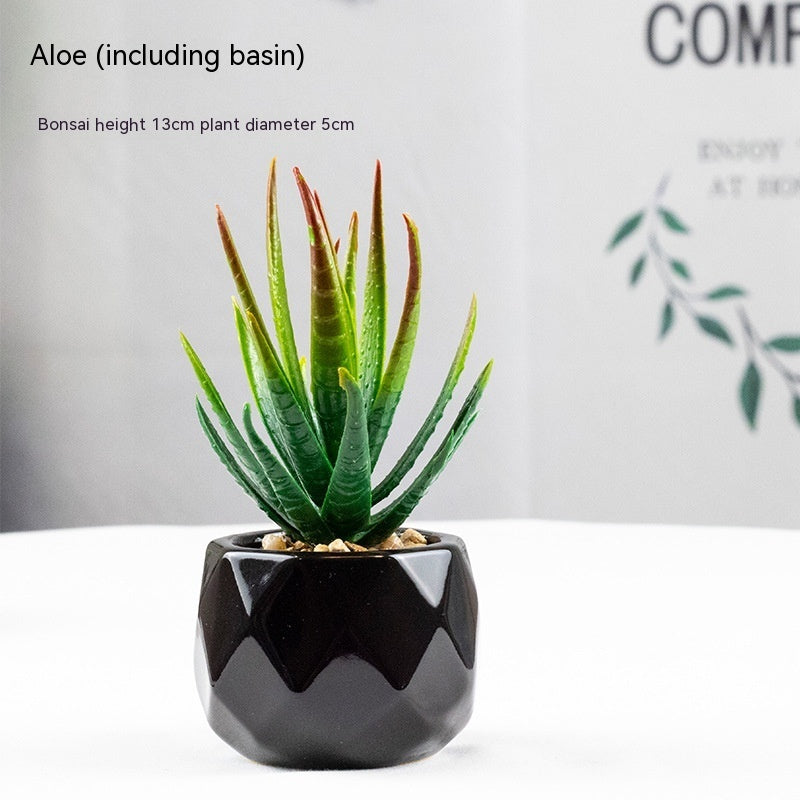 Artificial Green Plant Succulent