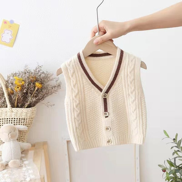 Baby Sweater Vest Outwear - Stuffs & Savers