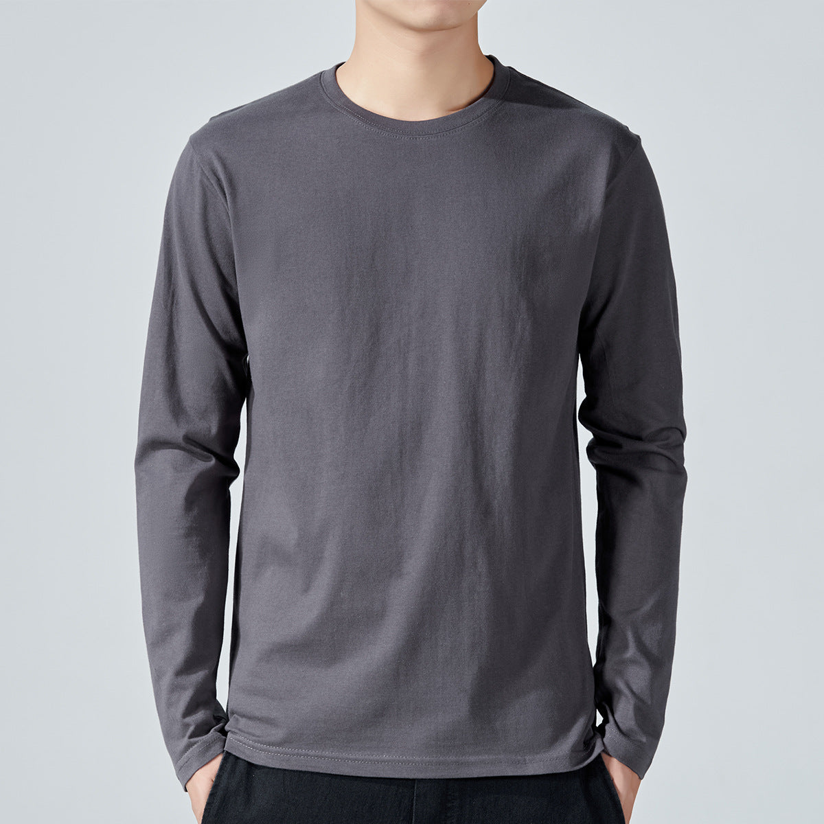 Cotton Long-Sleeve T-Shirt