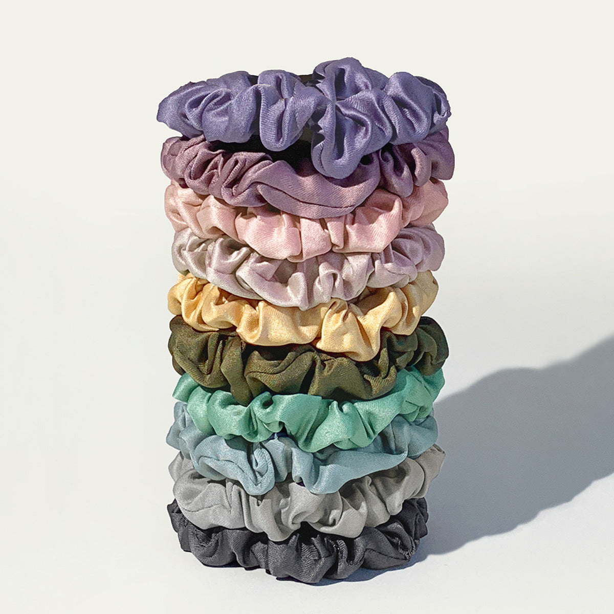 Womens Fabric Large Intestine Hair Ring