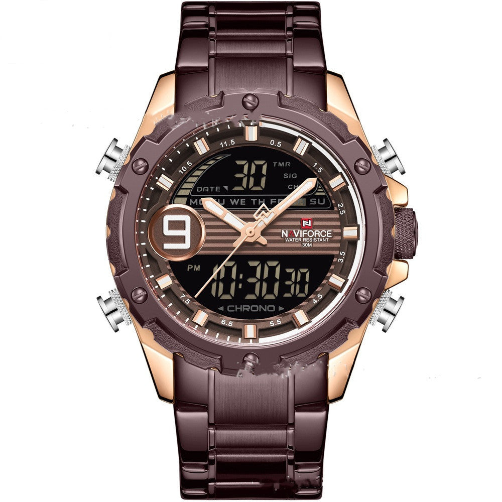 NAVIFORCE Lingxiang Steel Band Watch