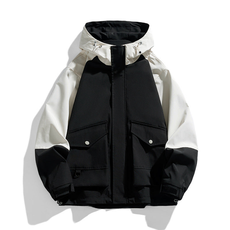 Mens Multi-color Coat Functional Shell Jacket