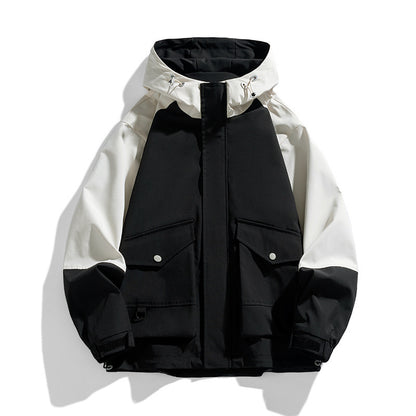 Mens Multi-color Coat Functional Shell Jacket