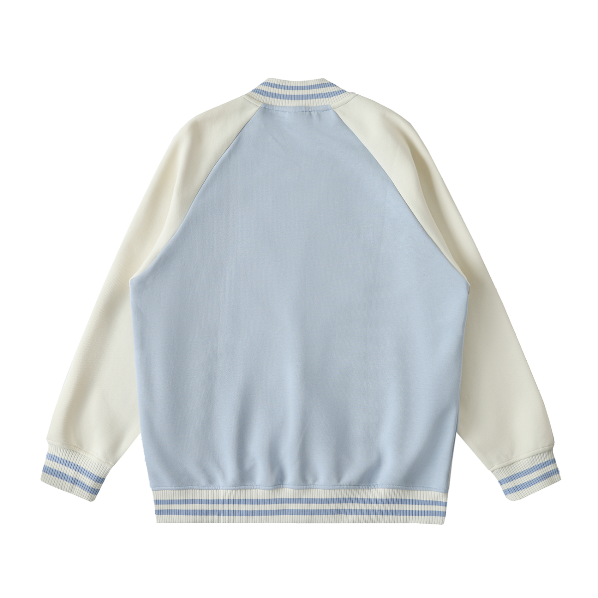 Waran Two Tone Raglan Sleeve Varsity Jacket
