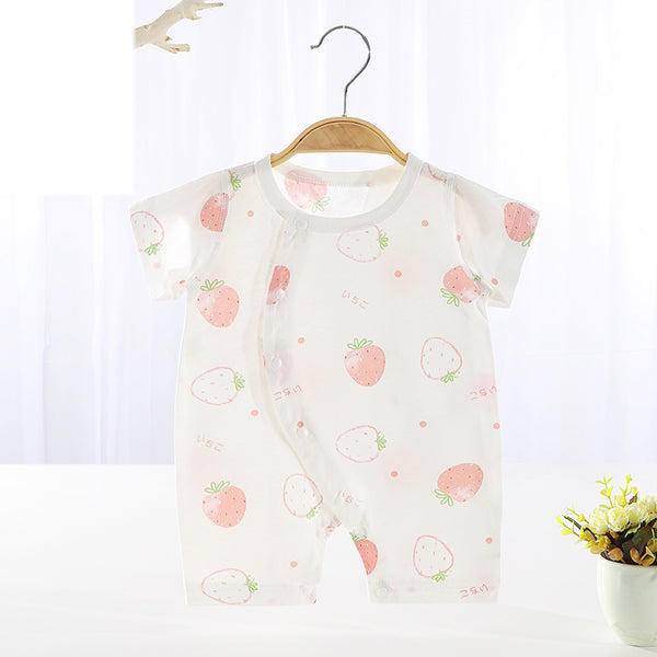 Baby Cotton Short-Sleeve Romper