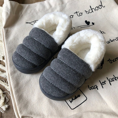 Children Cotton Slippers