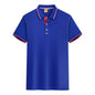 Men’s Summer Lapel Short Sleeve Polo Shirt – Lightweight Slim Fit Casual Top