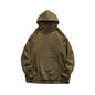 Suede Hooded Sweater