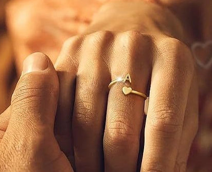 Ring Simple 26 English Letters - Stuffs & Savers