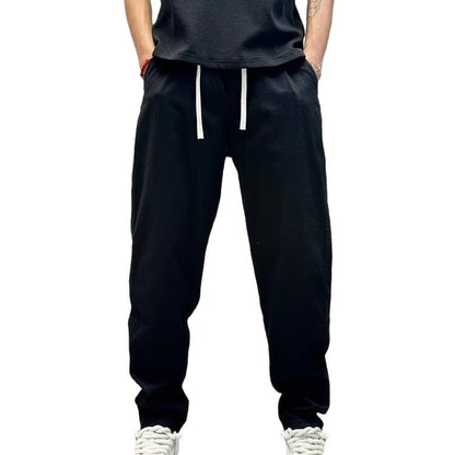 Men's Slim-Fit Straight Cut Casual Pants