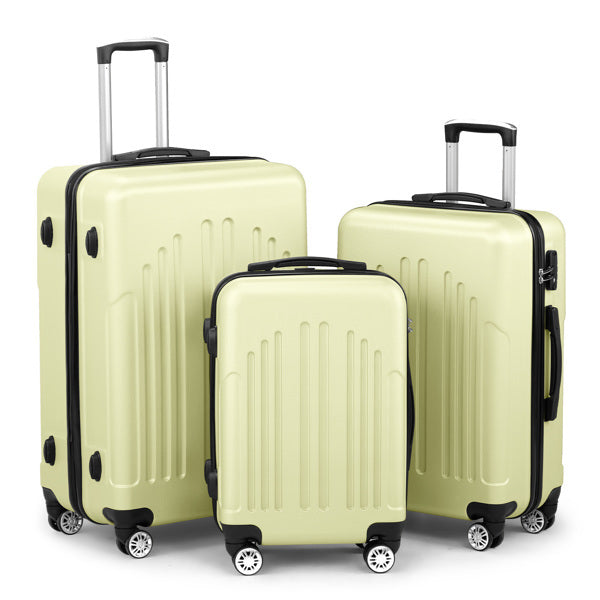 3-Piece ABS & PC Luggage Set