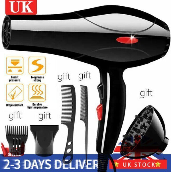2200W Hair Dryer with Concentrator Nozzle