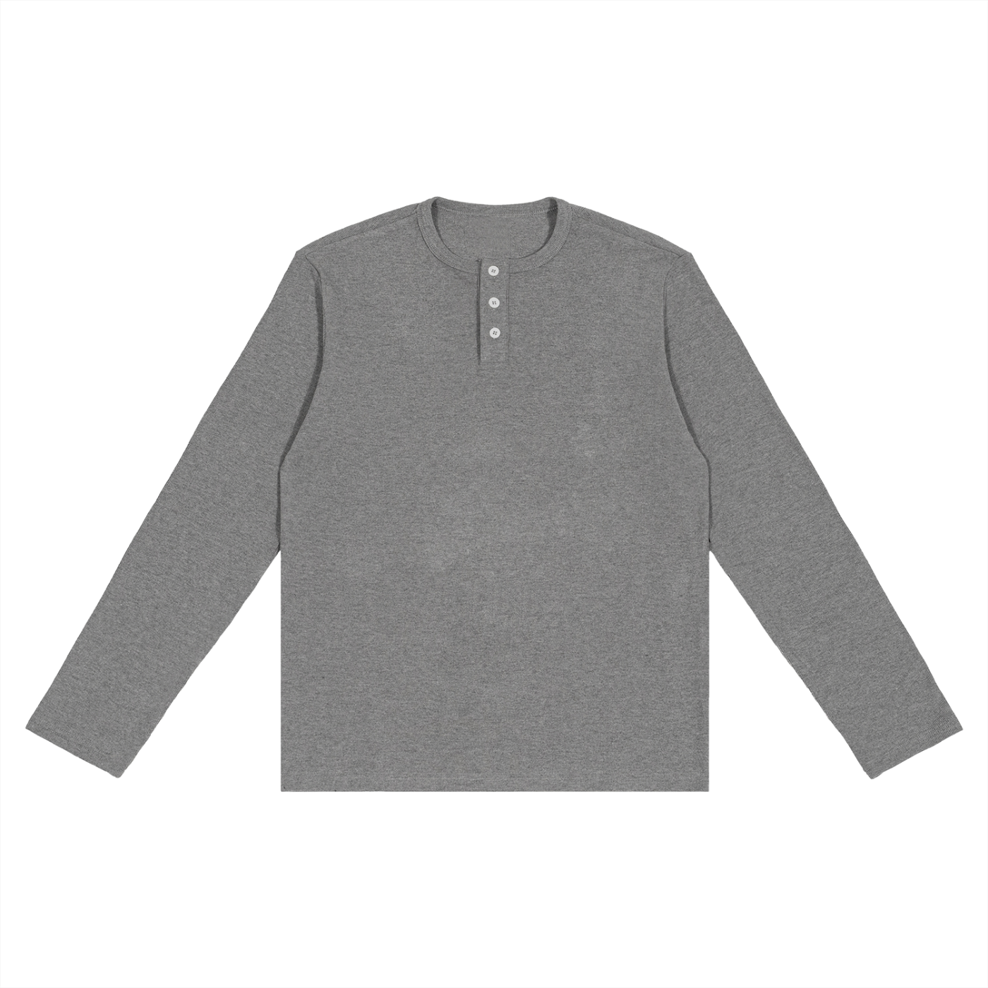 Waran Long Sleeve Henley neck T-Shirt