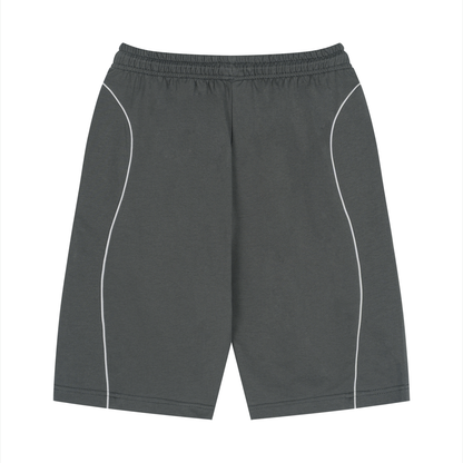 Waran Unisex Piping Drawstring Shorts