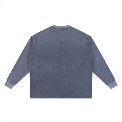 Waran Mineral Wash Waffle Oversized T-Shirt