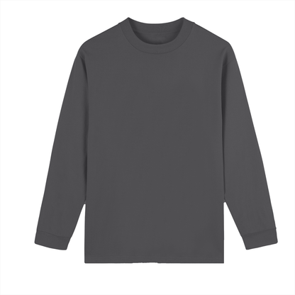 Crew Neck Drop Shoulder Long Sleeve Shirt 270GSM