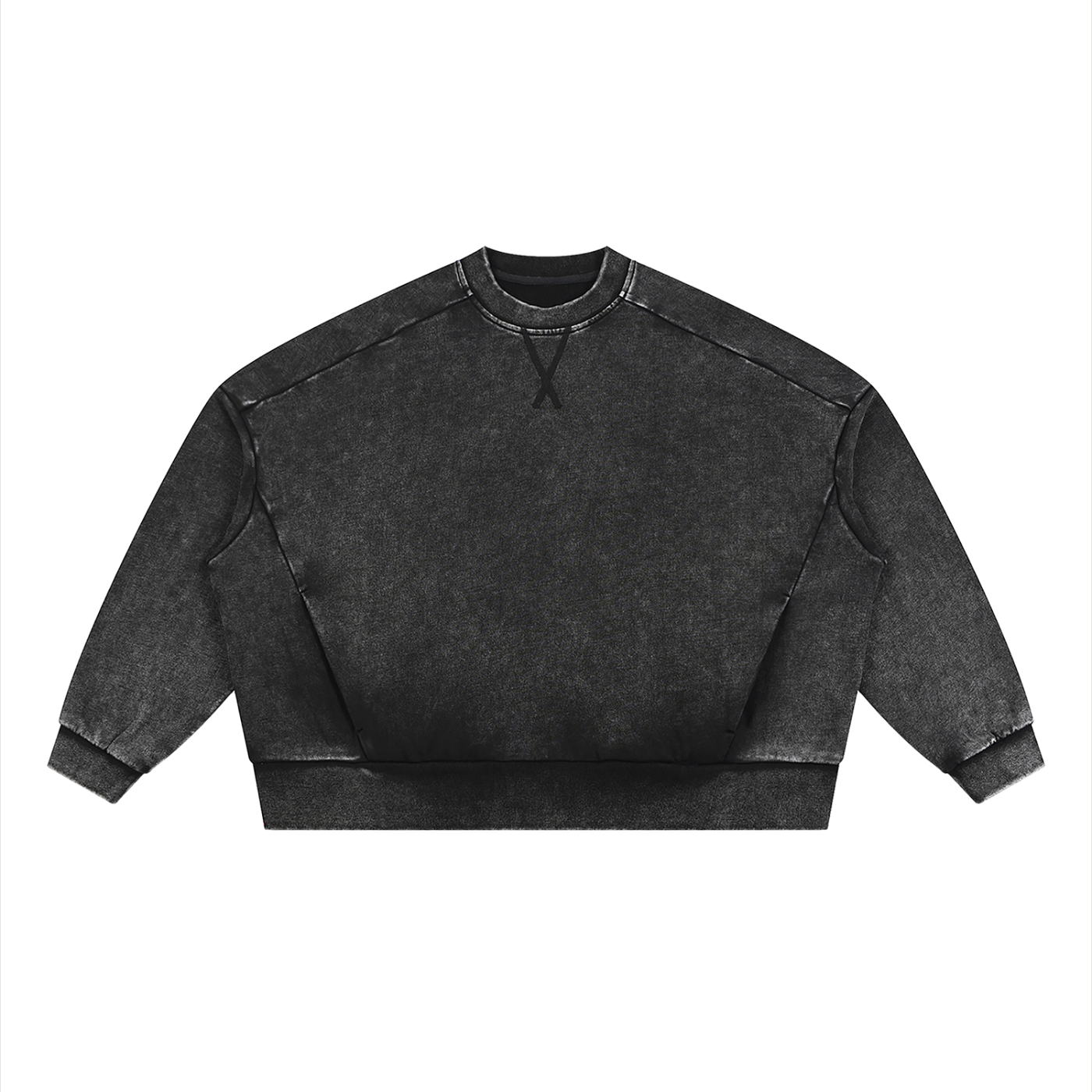 Unisex Mineral Wash Boxy Sweatshirt