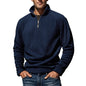 Men's Polar Fleece Stand Collar Pullover
