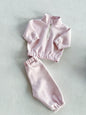 Kids' Insulated Two-Piece Tracksuit | Half-Zip Hoodie & Joggers
