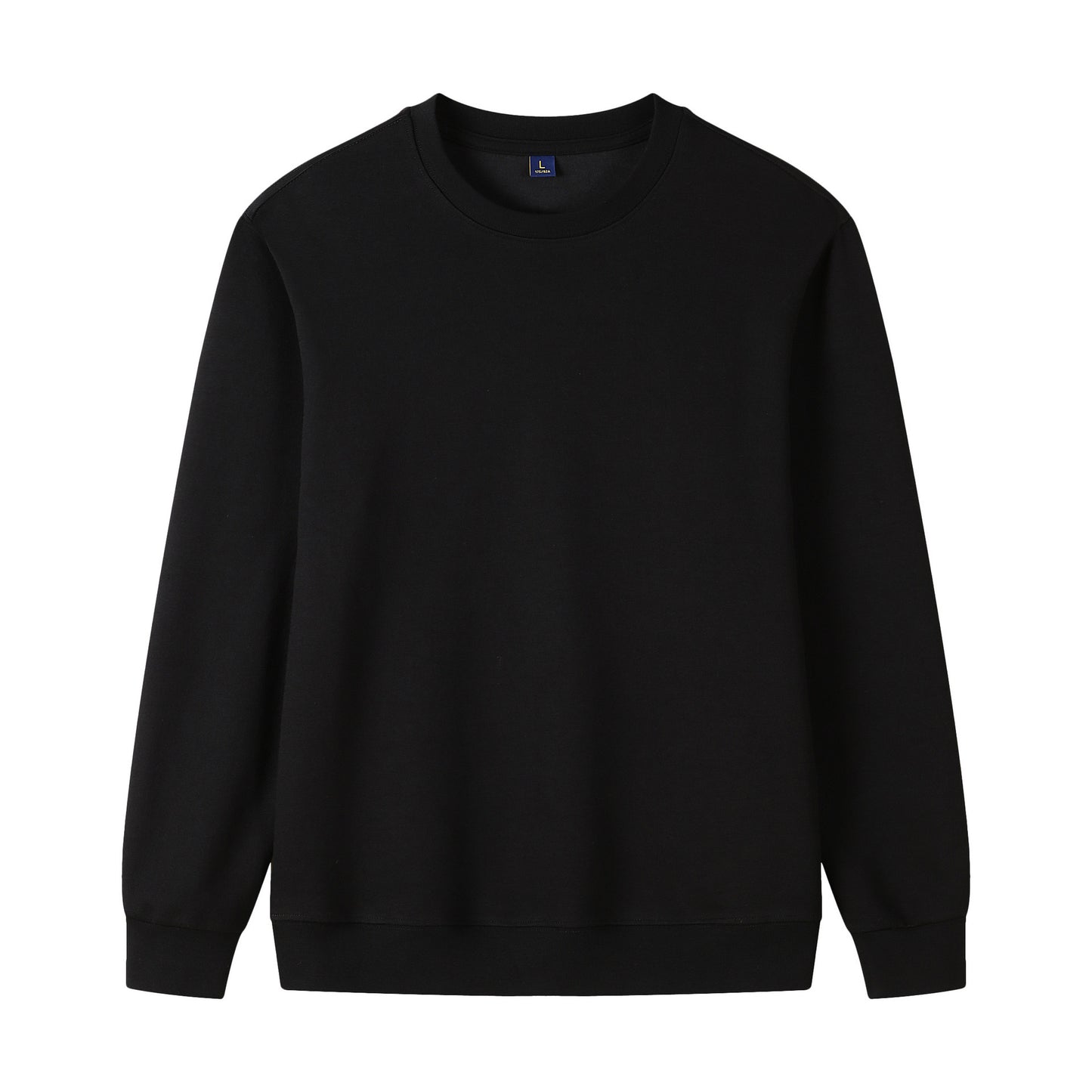 Pure Cotton Long Sleeve Round Neck Sweatshirt