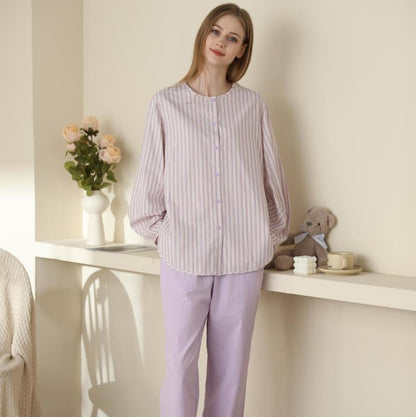Pyjamas Wind Comfortable Long Sleeve Set